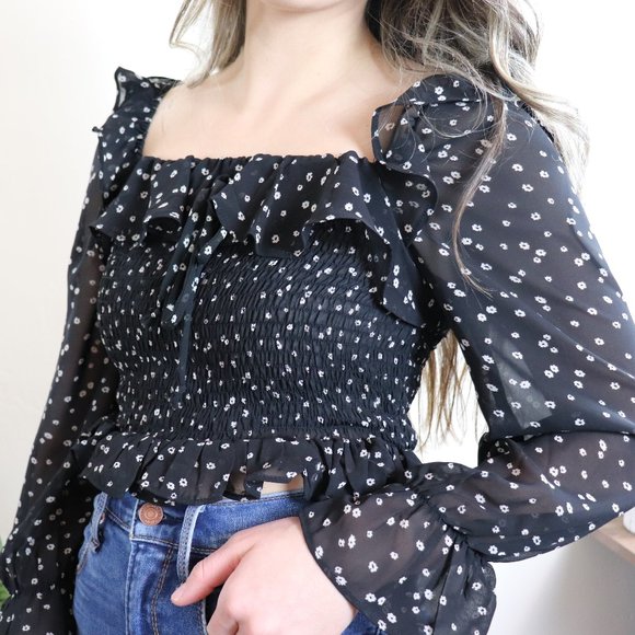 Smocked Ruffle Top - Picture 3 of 6